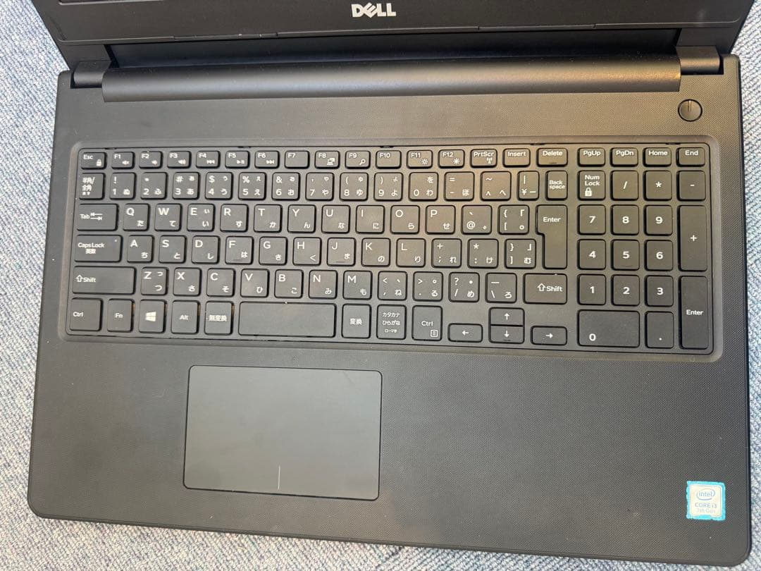 DELL ノートPC 15.6インチ 日本語キーボード