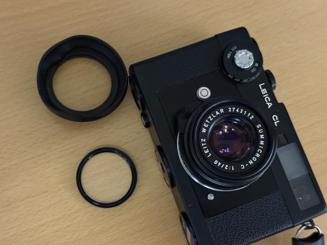 ライカCL LEICA SUMMICRON-C 40mm F2 露出計 バッグ