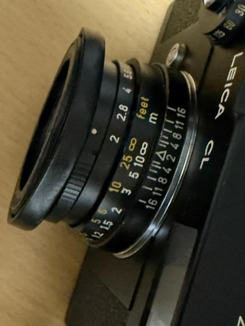 ライカCL LEICA SUMMICRON-C 40mm F2 露出計 バッグ