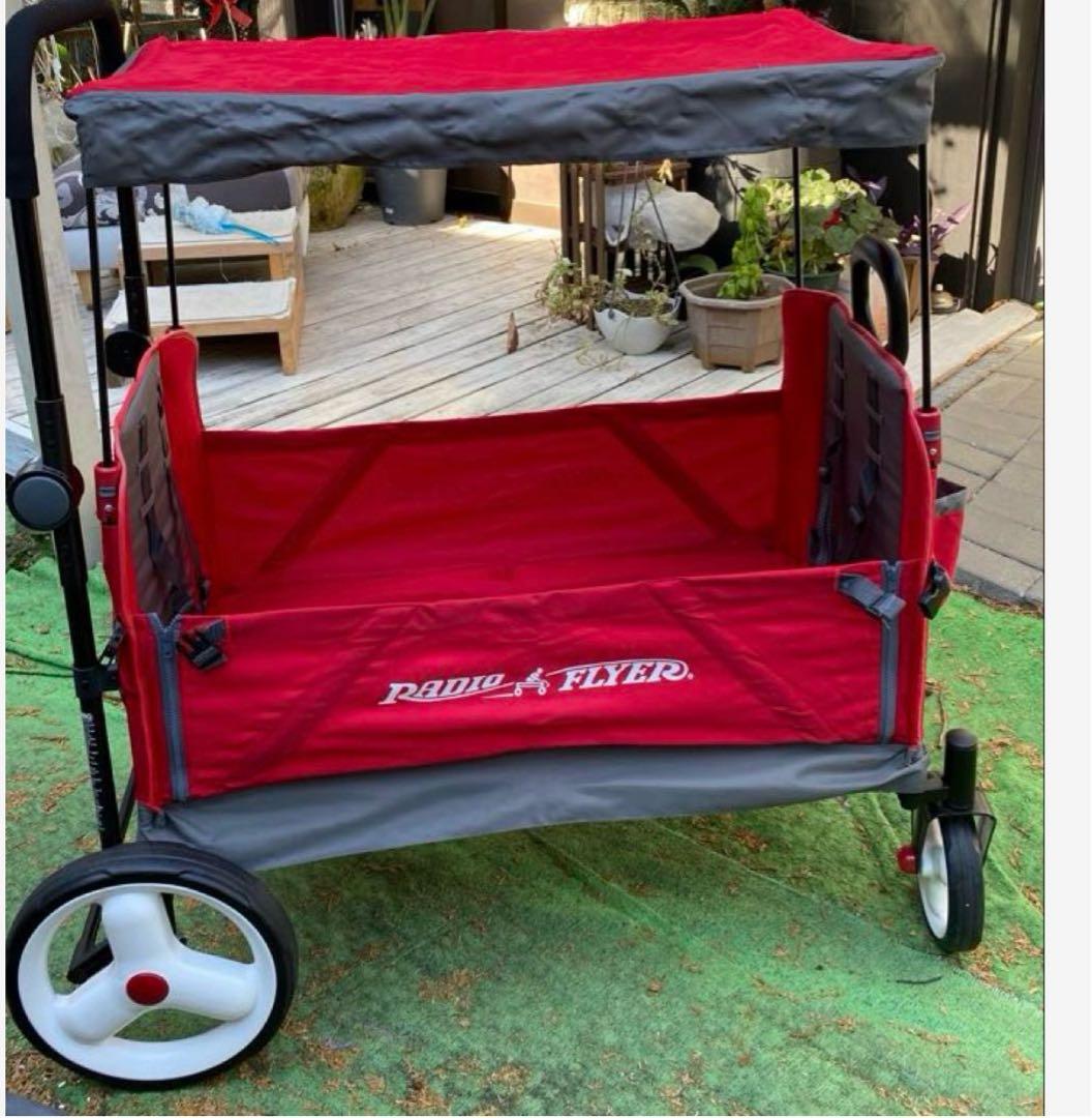 Radio Flyer ラジオフライヤー ストローラー ワゴン キャノピー付