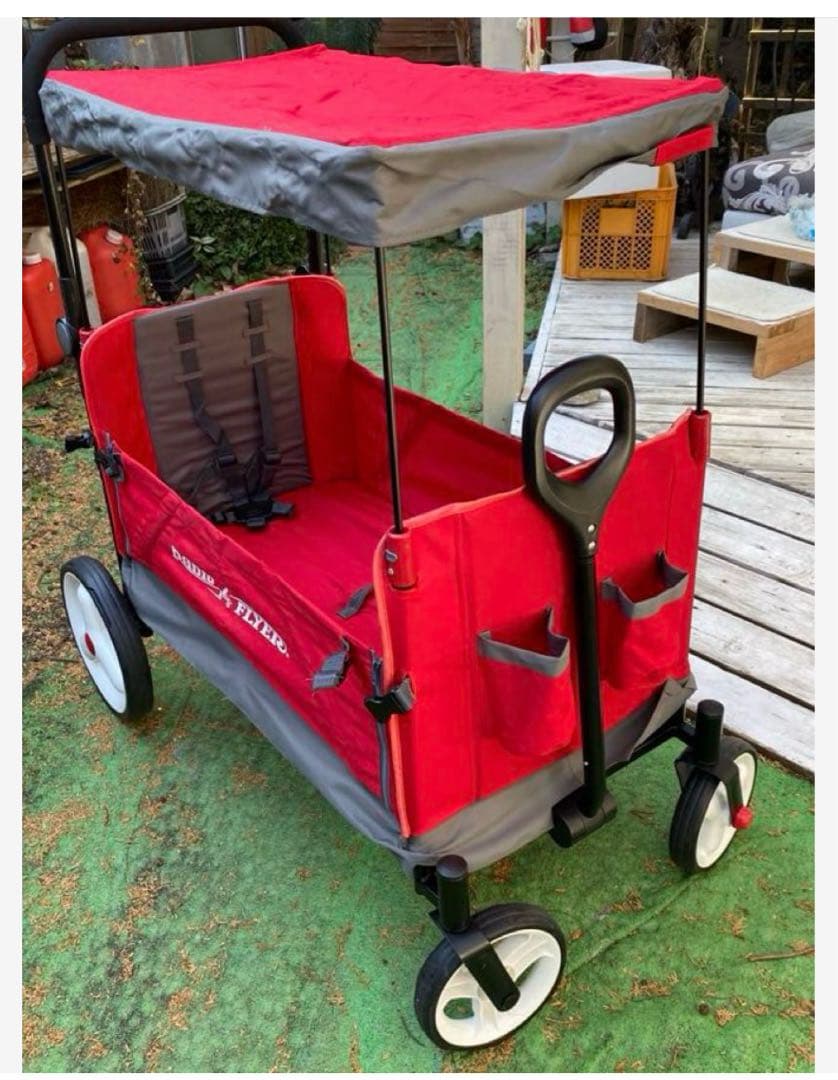 Radio Flyer ラジオフライヤー ストローラー ワゴン キャノピー付