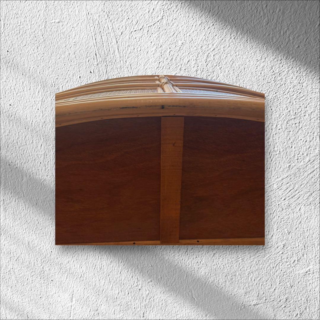 【美品】ラタン チェスト 6段 籐家具 収納棚 たんす 衣類収納アジアンコイズミ