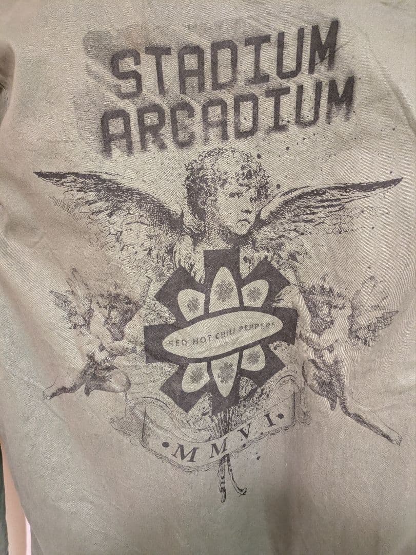 レッドホットチリペッパーズ スタジアムアルカジウム アーミーシャツ 2006