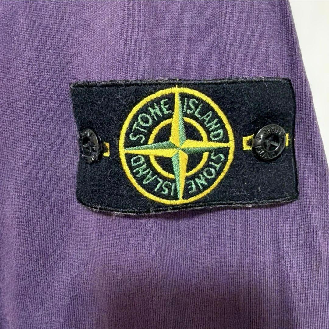 STONE  ロングTシャツ パープル 紫