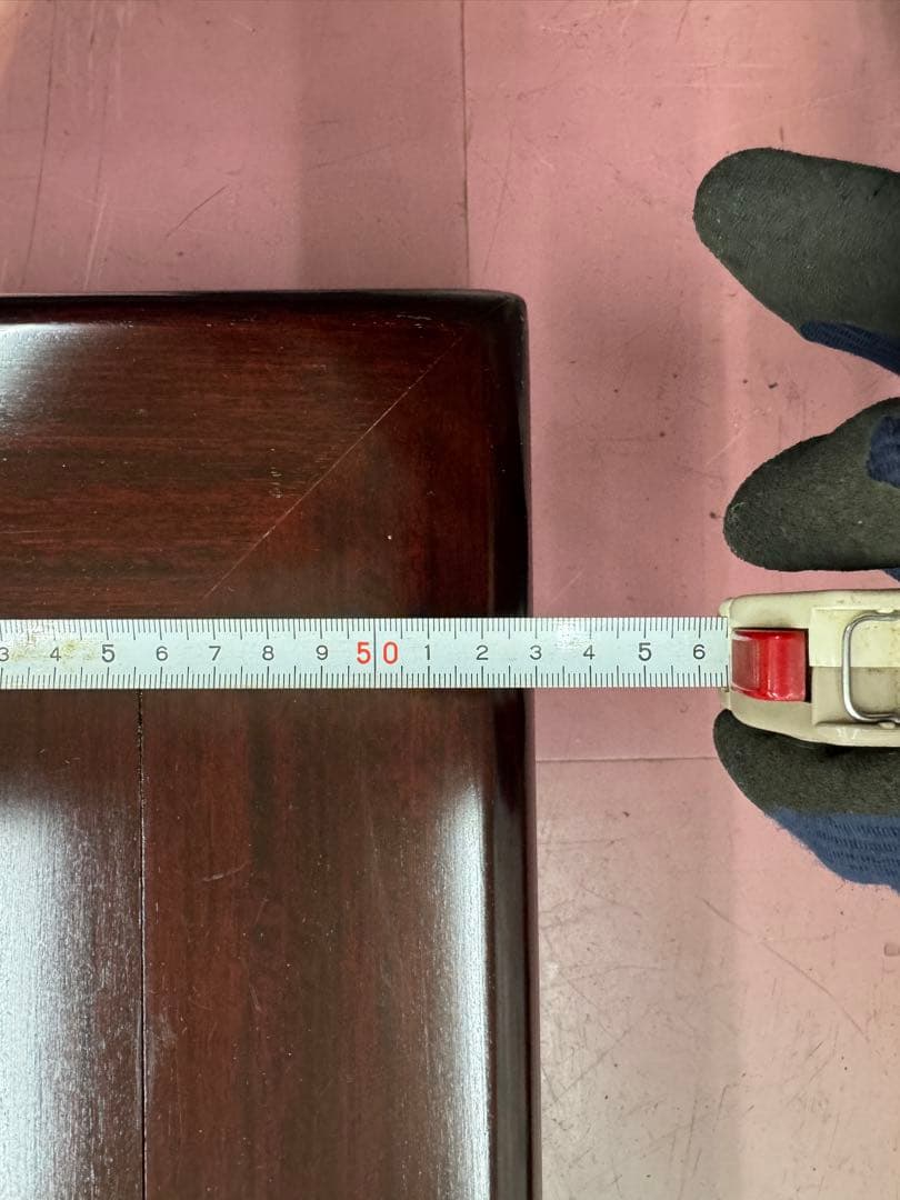 【E204】座卓　具列卓　木製　陶器　お茶道具　テーブル　茶道