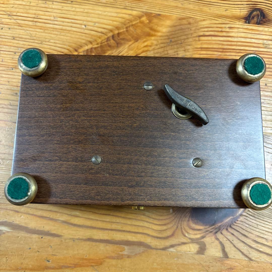 アンティーク　スイス製　REUGE リュージュ　オルゴール　2曲