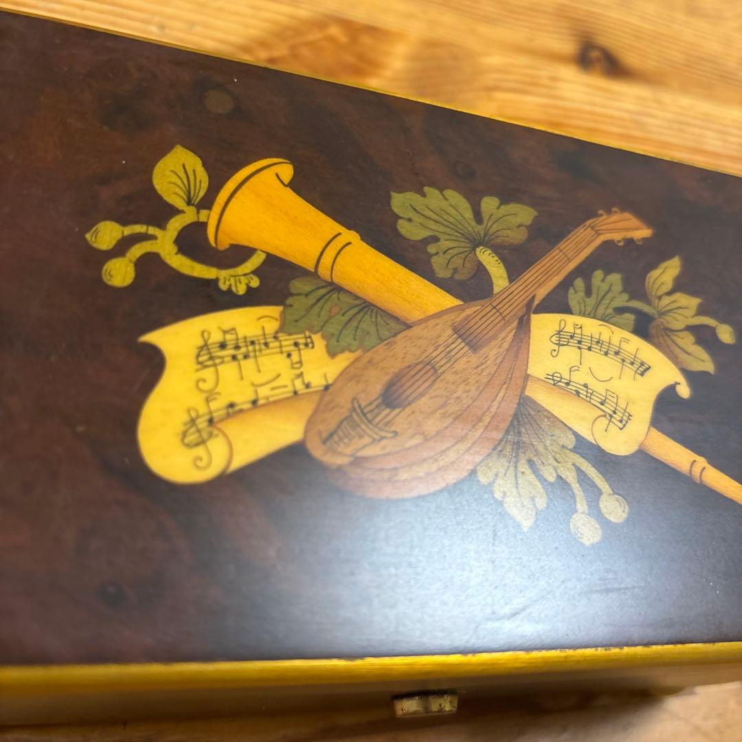 アンティーク　スイス製　REUGE リュージュ　オルゴール　2曲