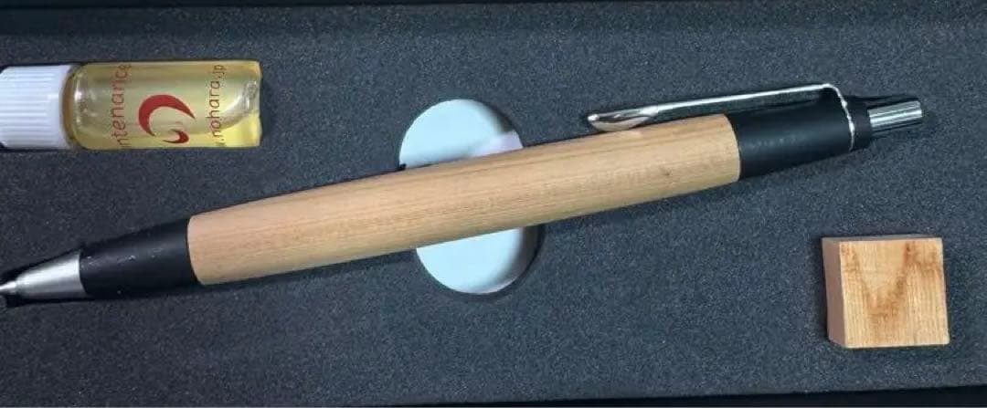 野原工芸　旧型　シャープペンシル　木曽檜　0.5 固定式口金