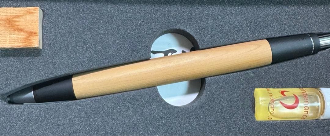 野原工芸　旧型　シャープペンシル　木曽檜　0.5 固定式口金