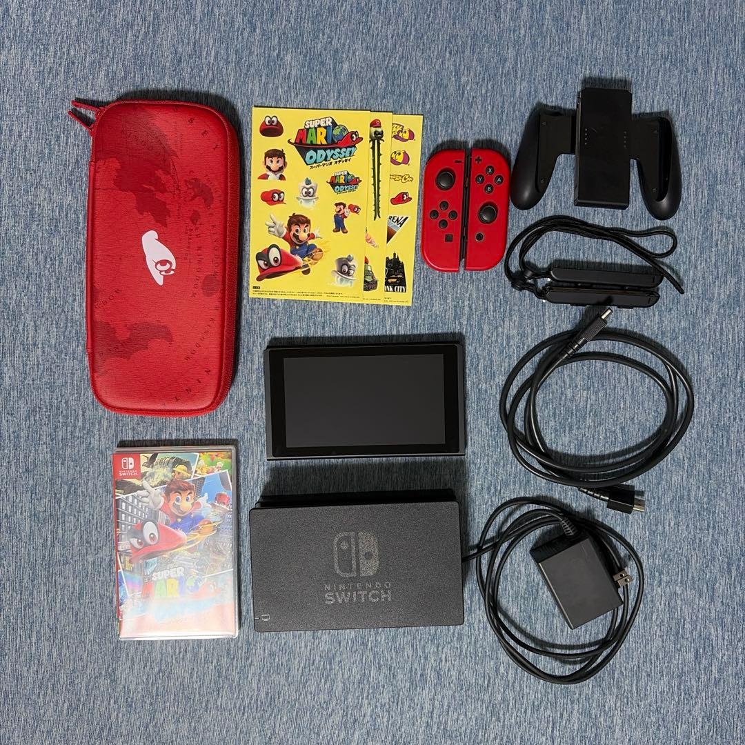 Nintendo Switch スーパーマリオオデッセイセット　※ソフト付き