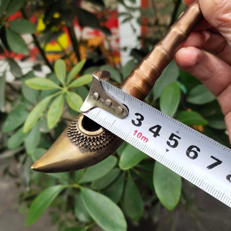 銅製 タバコの棒 龍鳳タバコの棒 装飾品 工芸品 美術品 置物