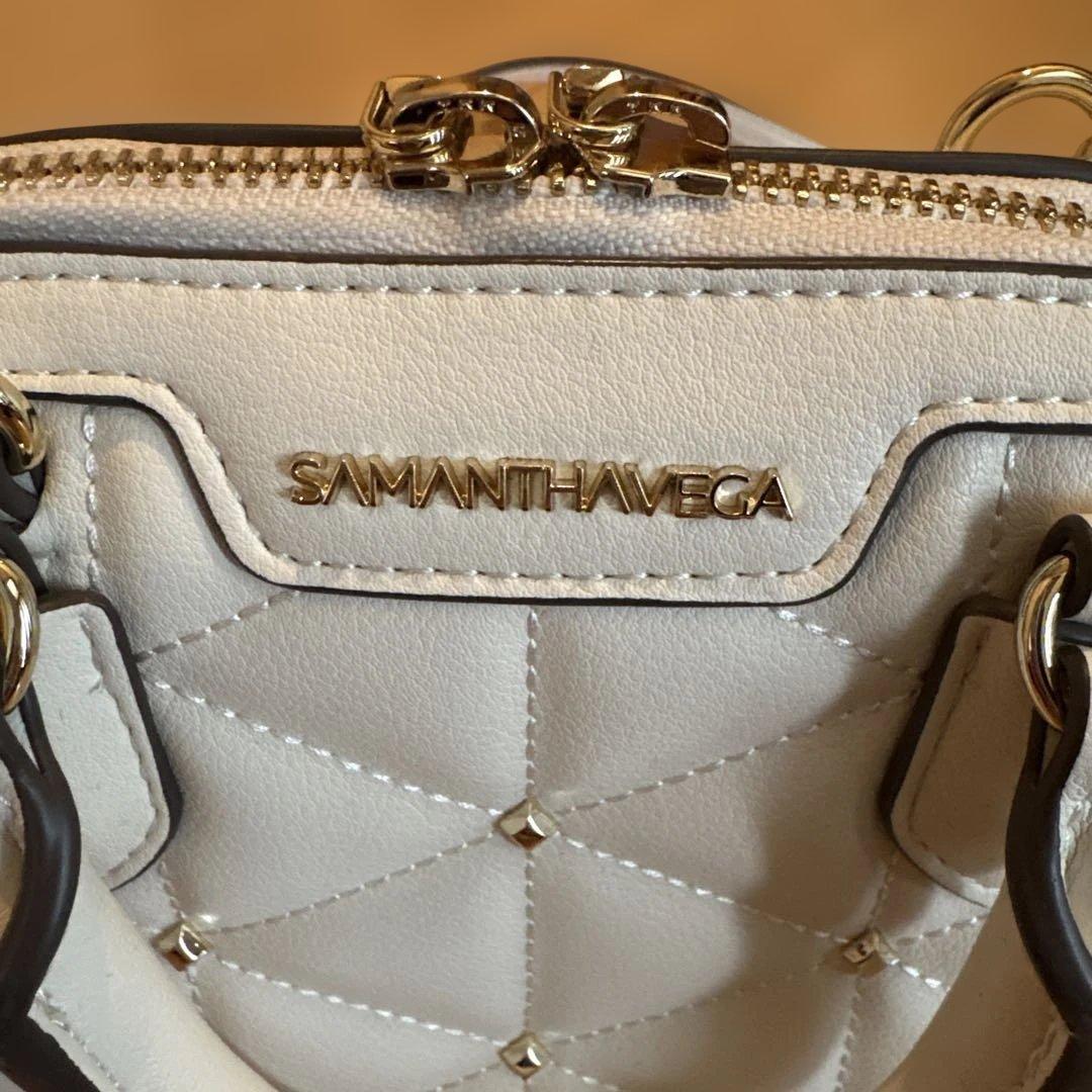 SAMANTHAVEGA キルティングスタッズハンドバッグ