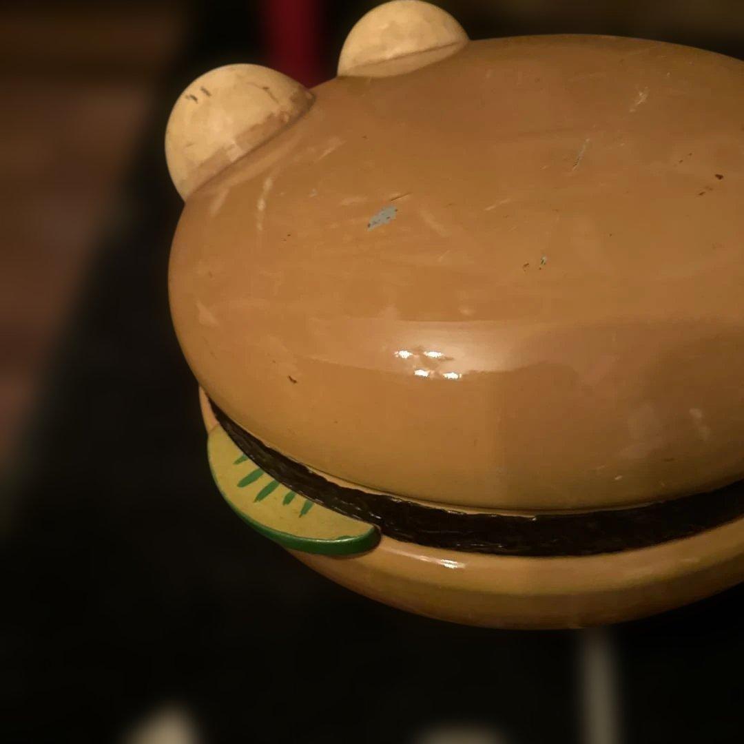 超激レア！ビックサイズ ハンバーガーパッチランプ マクドナルド