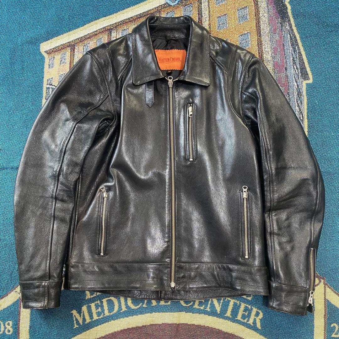 90s シングル ライダースジャケット G1 A2 フライトジャケット レザー