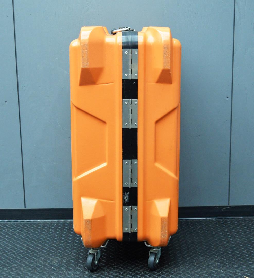 PROTEX CR-7000 オレンジ 中古 大容量 スーツケース 106L