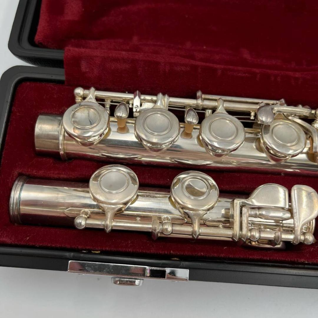 【美品】⭐️YAMAHA ヤマハ フルート YFL-211S 銀メッキ ケース付