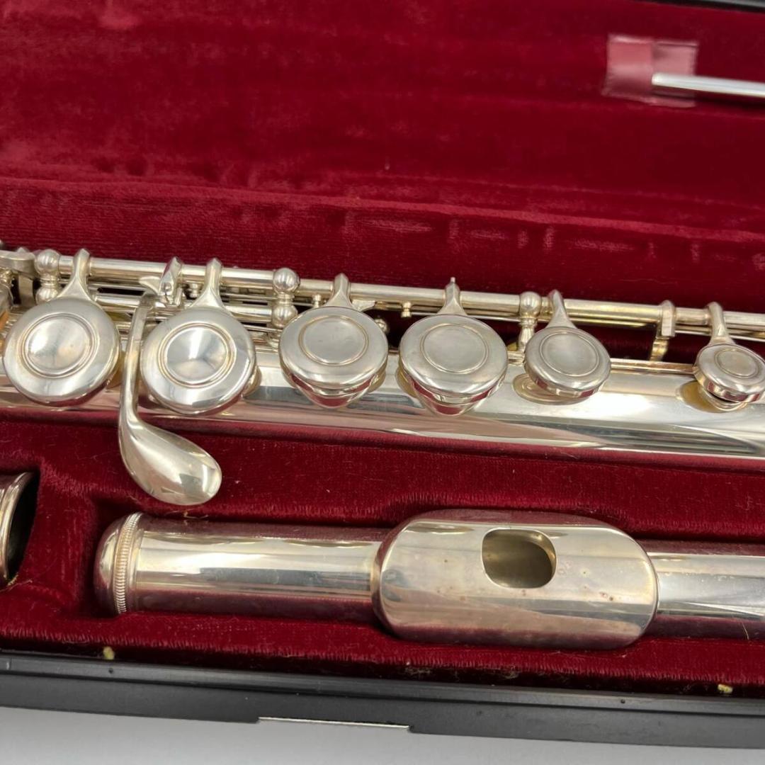 【美品】⭐️YAMAHA ヤマハ フルート YFL-211S 銀メッキ ケース付