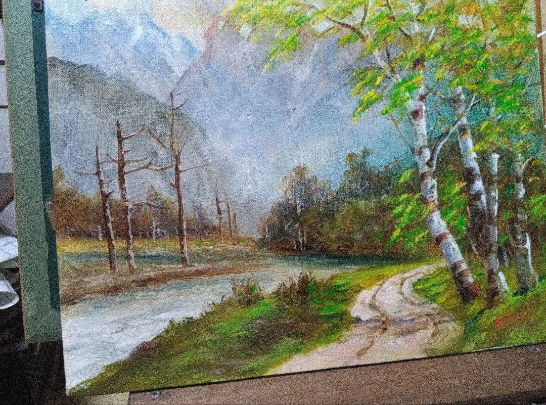 中西甚三郎１９０６年生まれF6号の秀作です