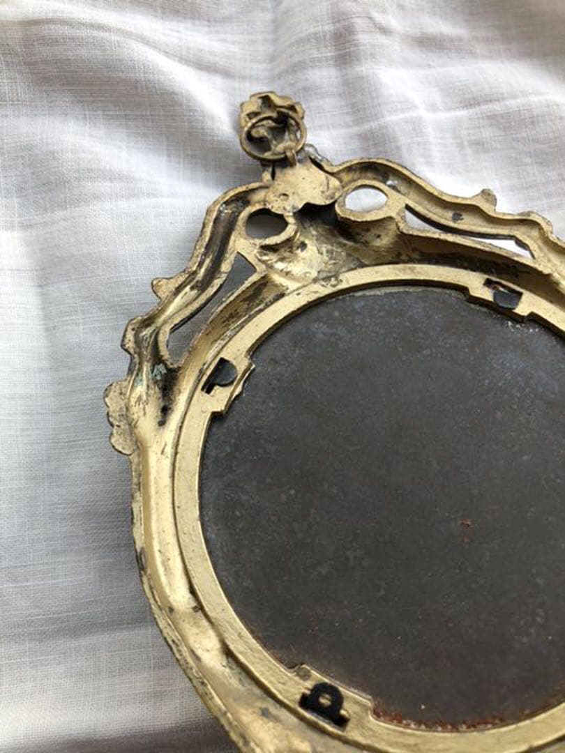 フランスアンティーク金色レグール聖水盤 T24