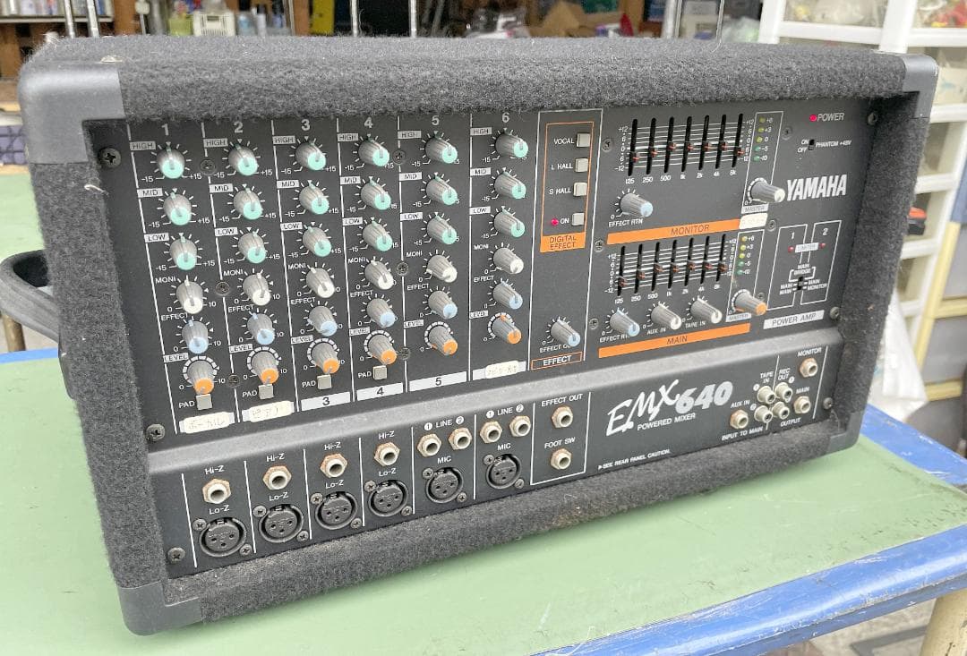 ★動作〇 パワード ミキサー ヤマハ EMX640 オールインワン YAMAHA