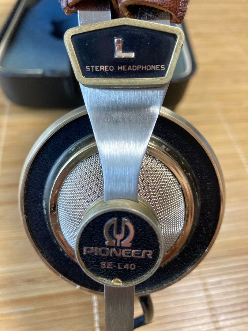 要修理 PIONEER ヘッドホン SE-L40 ケース付き