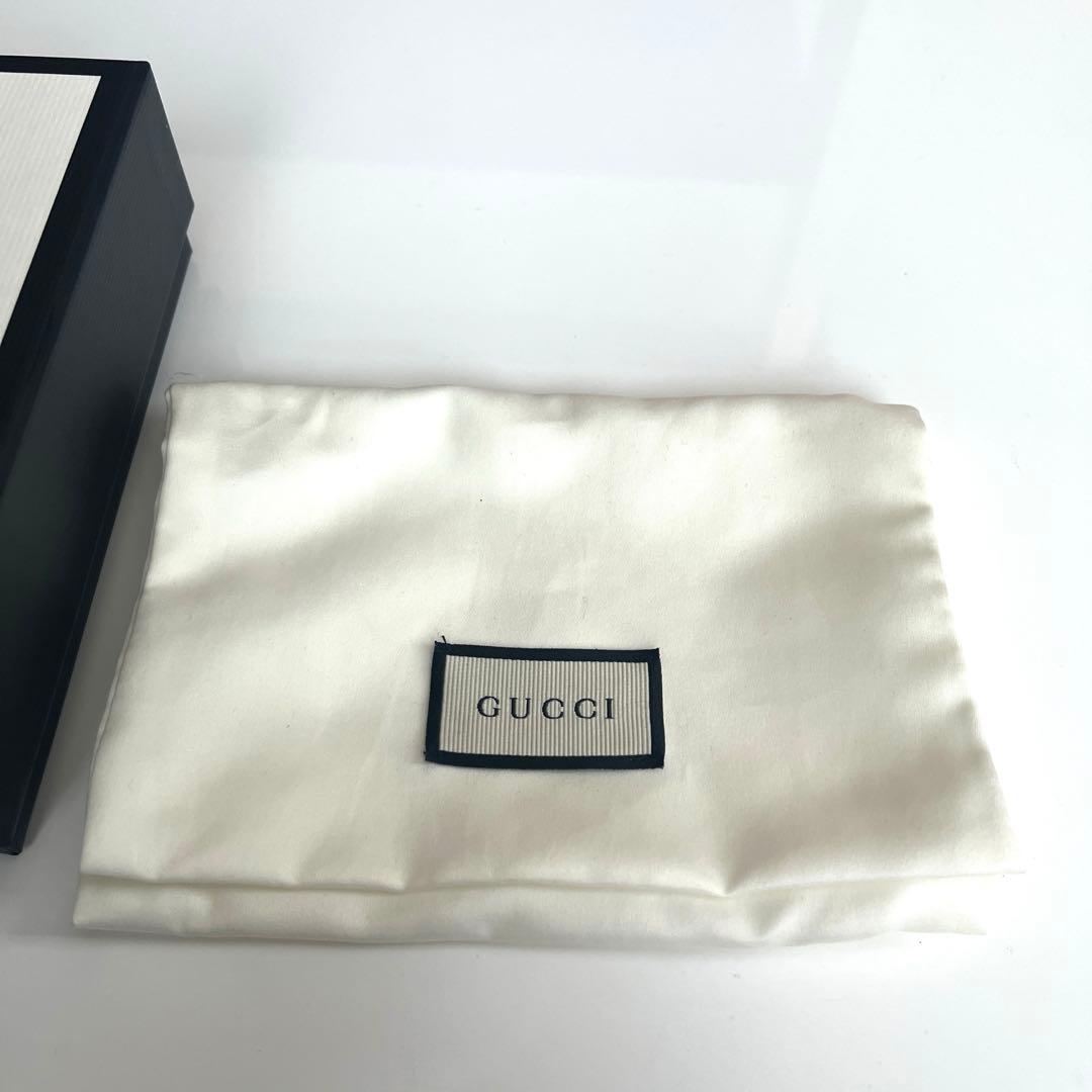GUCCI GGスプリームミスティックキャット 折りたたみ財布二つ折り猫箱袋付き
