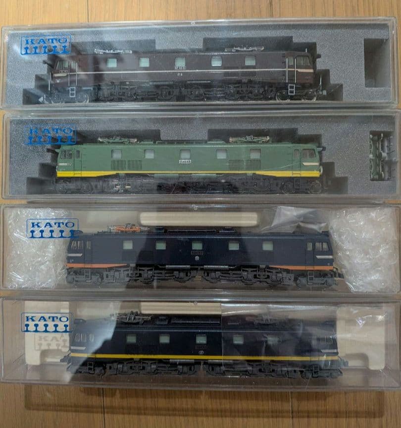 KATO製　 Nゲージ EF58 4両セット　青大将　お召機　他　オマケEF57