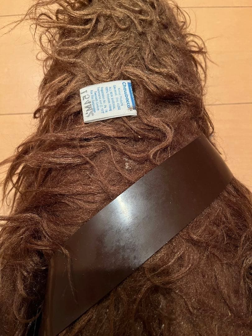 ヴィンテージ　スターウォーズ　チューバッカ　ぬいぐるみ　1977年　ケナー社製