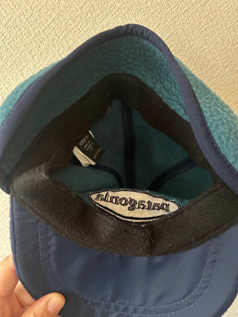 Patagonia ボア耳あて 帽子 kids sヴィンテージ