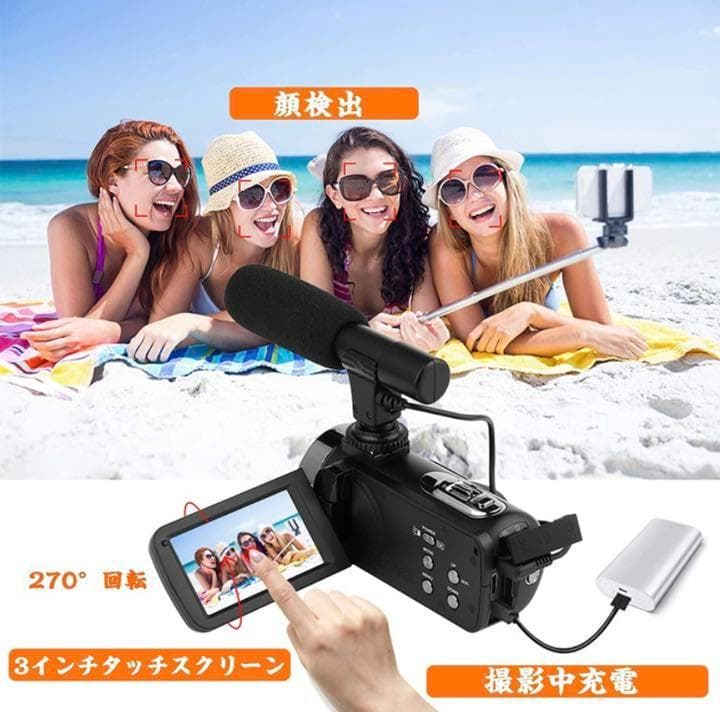 ❤4K・HDR/4800万超高画素ハイスペックモデル❣手軽にプロの動画撮影❤