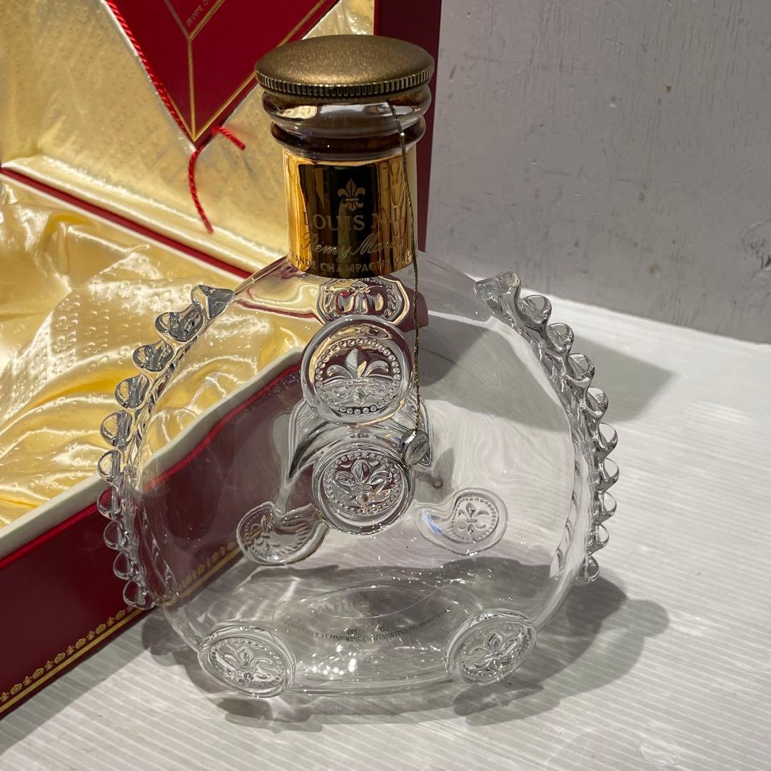 ① 美品 Baccarat レミーマルタン ルイ13世 空瓶 バカラ　箱入り