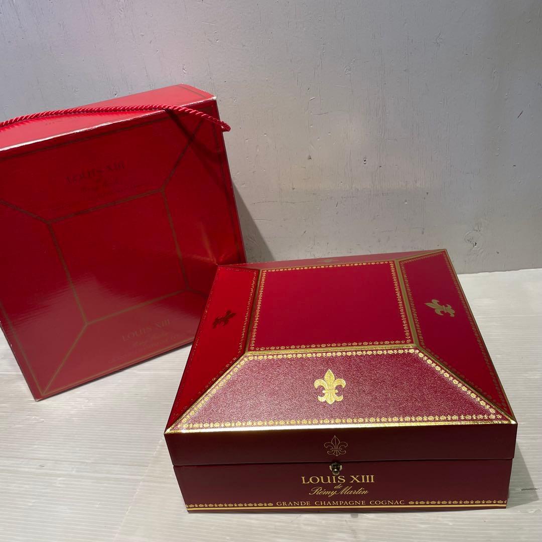 ① 美品 Baccarat レミーマルタン ルイ13世 空瓶 バカラ　箱入り