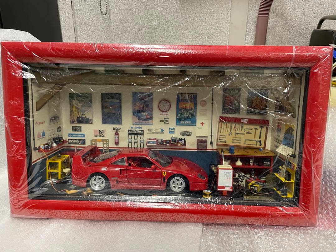 フェラーリ　F40 1987 ミニガレージセット