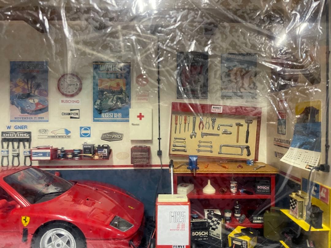 フェラーリ　F40 1987 ミニガレージセット