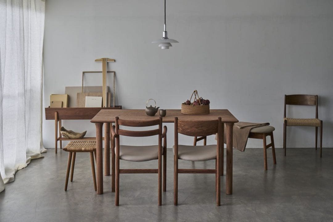 【田中】【ACTUS】SOUP ダイニングテーブル Rレッグ