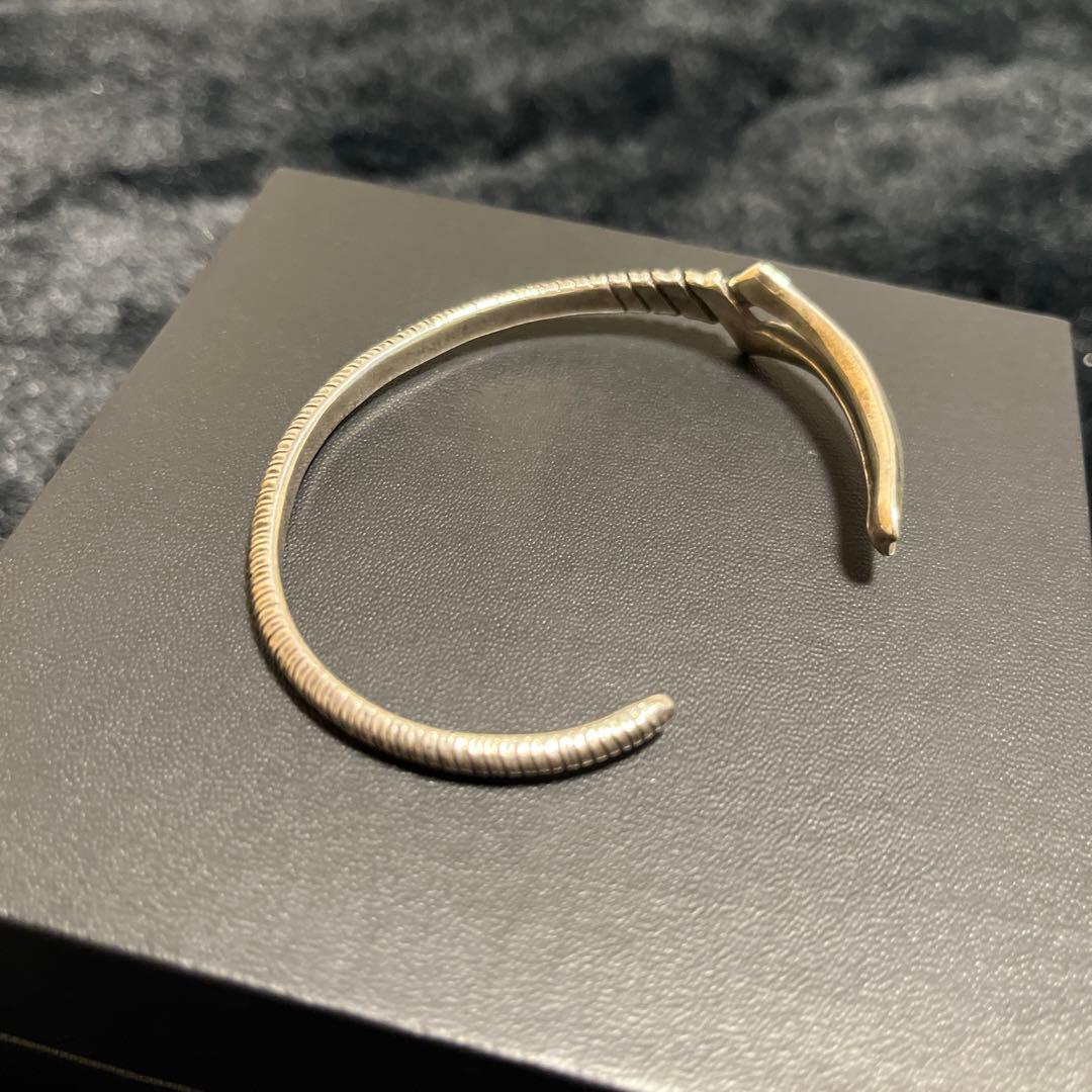 EVA×花唐草 SILVER ロンギヌスの槍 バングル ブレスレット