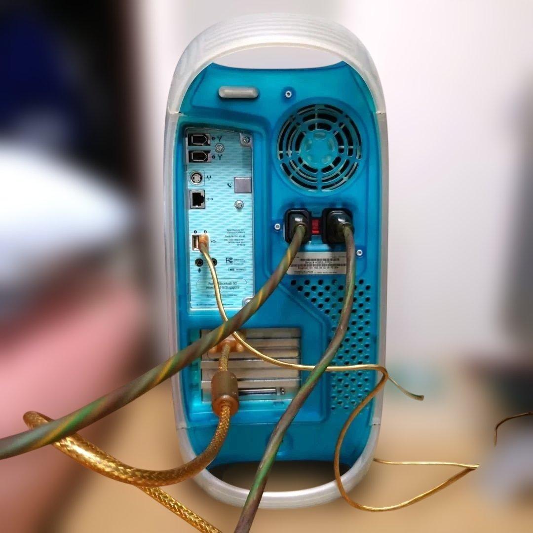 Apple PowerMac G3 （Blue & White）本体