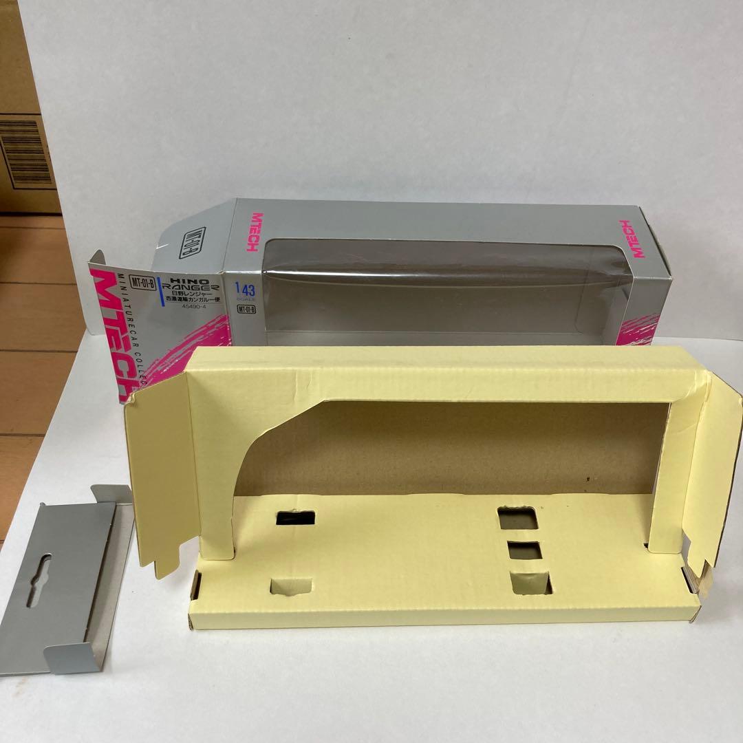 MTECH 日野レンジャー ミニカー 1/43 スケール