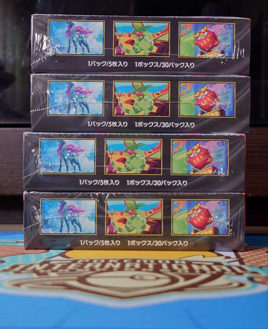 ポケモンカード インフェルノX 4Box未開封（シュリンク有り）