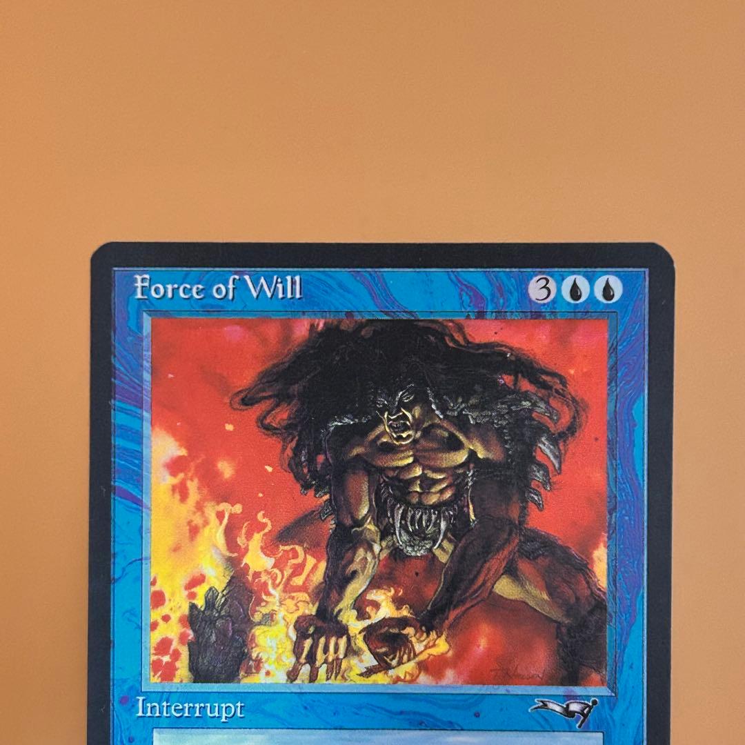 MTG 意思の力 Force of Will 英語 4枚 ALL アライアンス