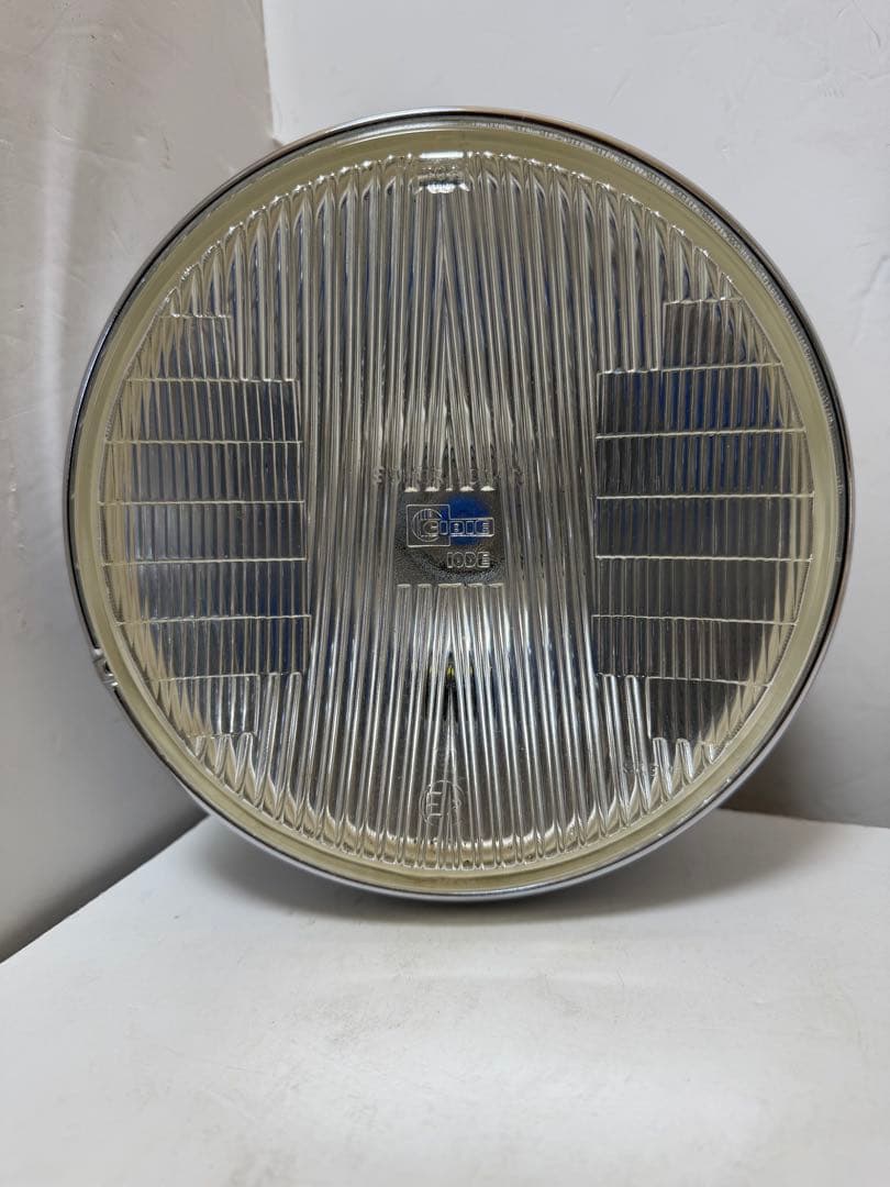 美品　希少当時物180πシビエ凹レンズ付ヘッドライト/マーシャルCIBIE