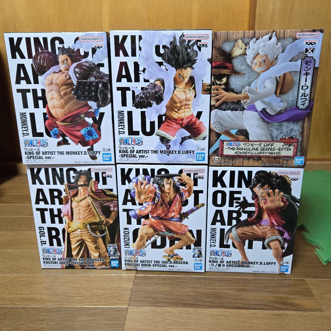 ワンピース　キングオブアーティスト　フィギュア６点セット