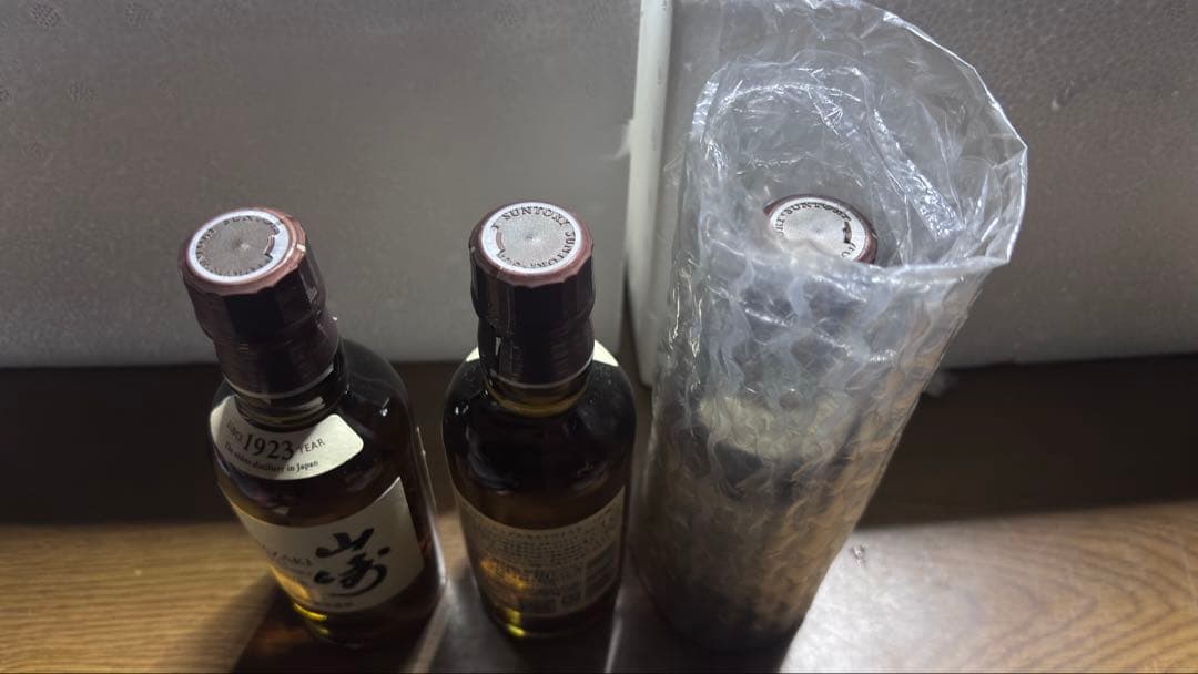 山崎12年50㎖山崎180㎖白州180㎖知多350㎖ミニボトル