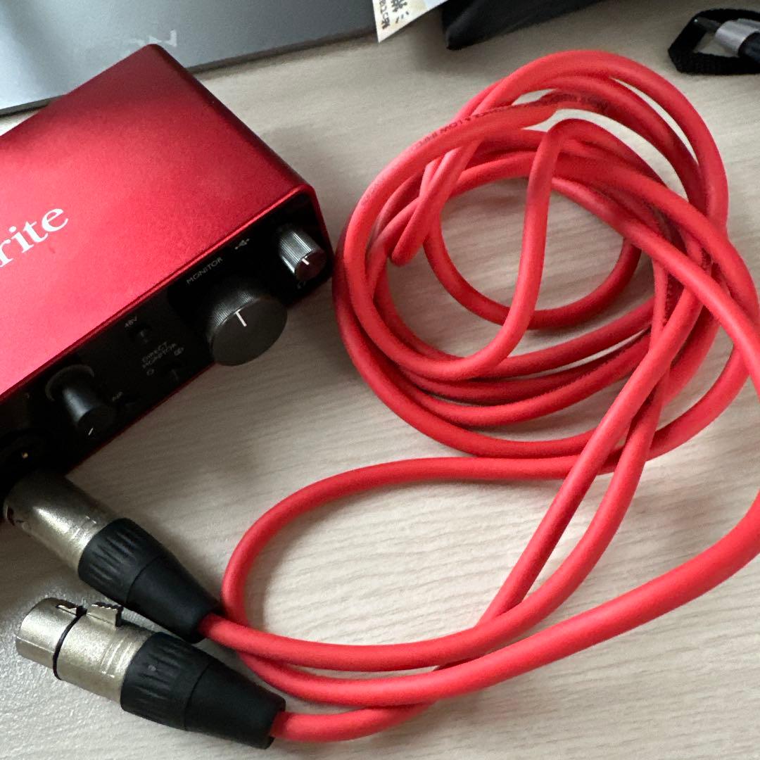 【forcusrite】Scarlett2i2 オーディオインターフェース