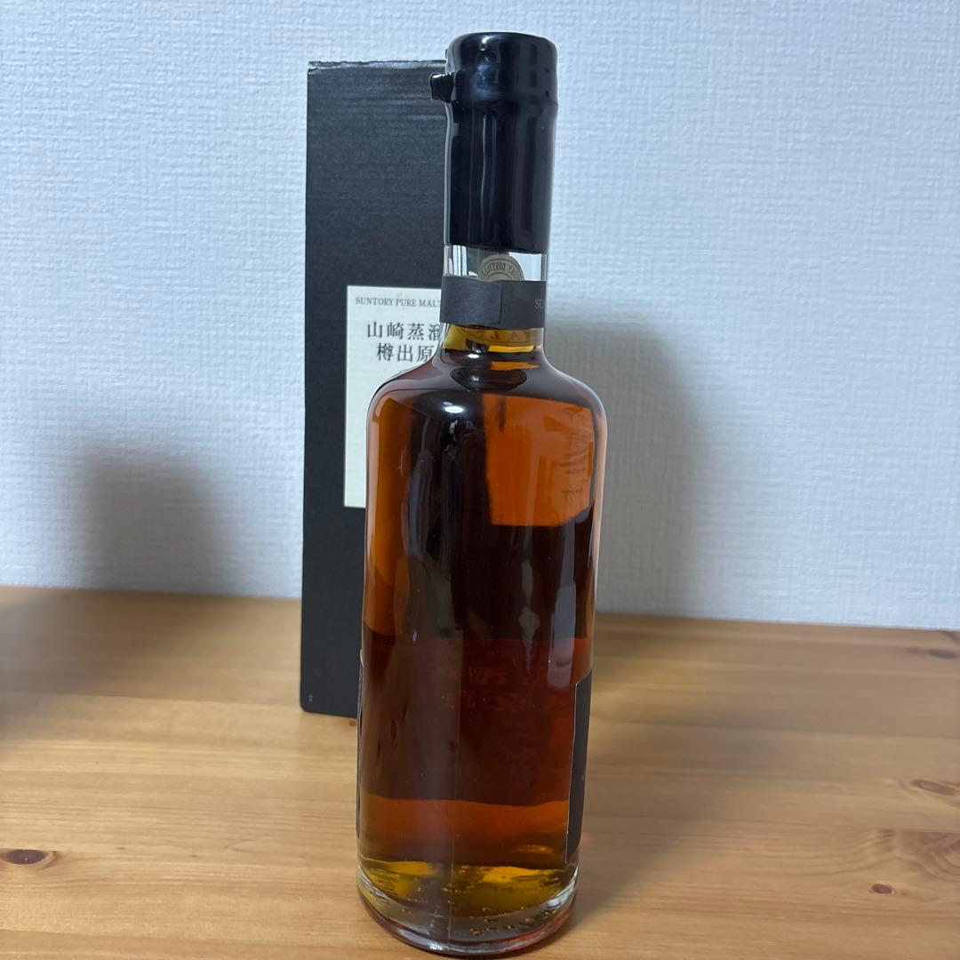 サントリーピュアモルトウイスキー　山崎蒸溜所15年　箱付き　未開封❶
