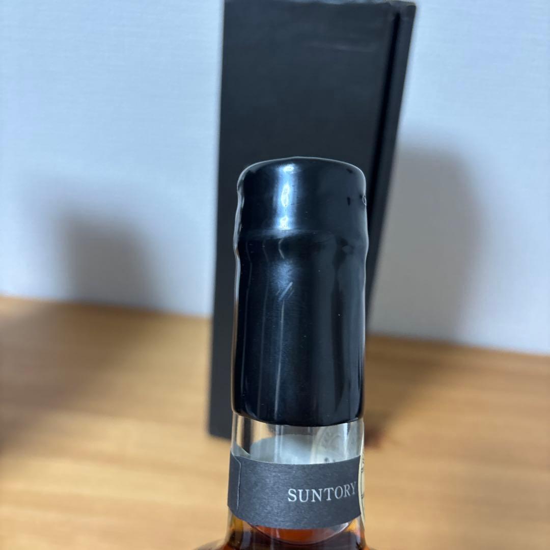 サントリーピュアモルトウイスキー　山崎蒸溜所15年　箱付き　未開封❶