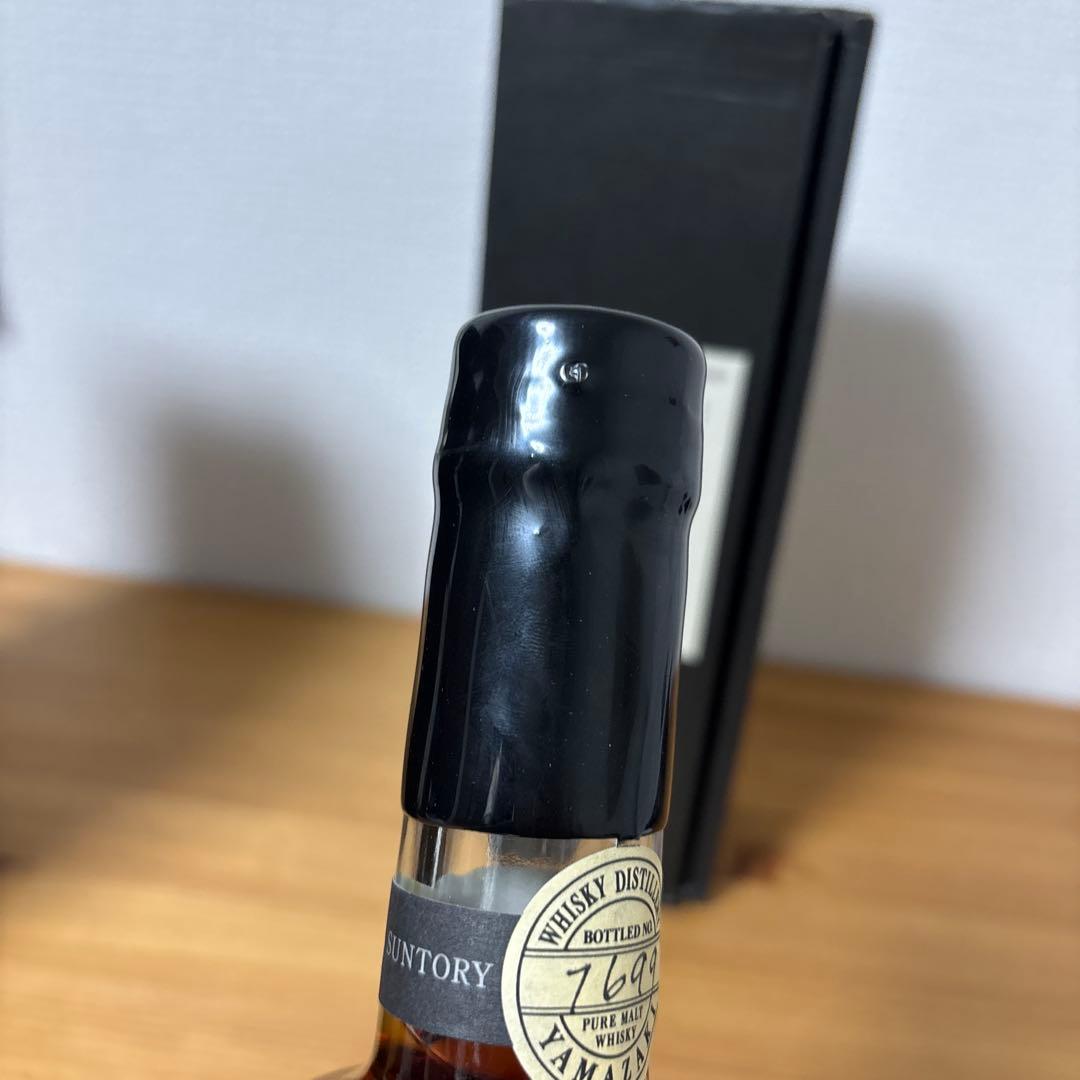 サントリーピュアモルトウイスキー　山崎蒸溜所15年　箱付き　未開封❶