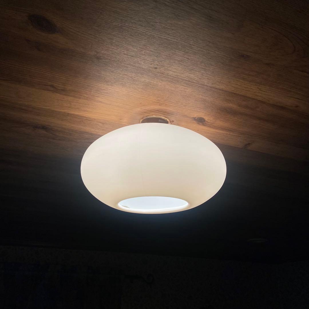 昭和レトロ　シーリングライト　セルロイド　ビンテージ照明