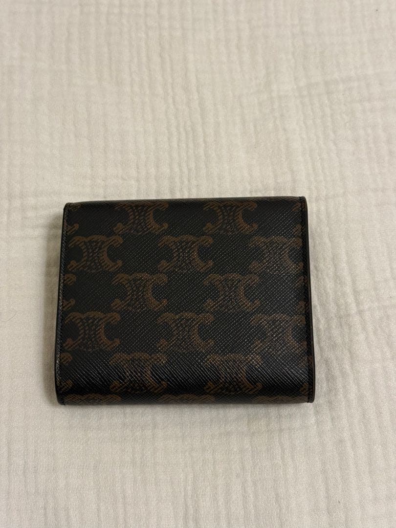 CELINE スモールフラップウォレット　トリオンフ