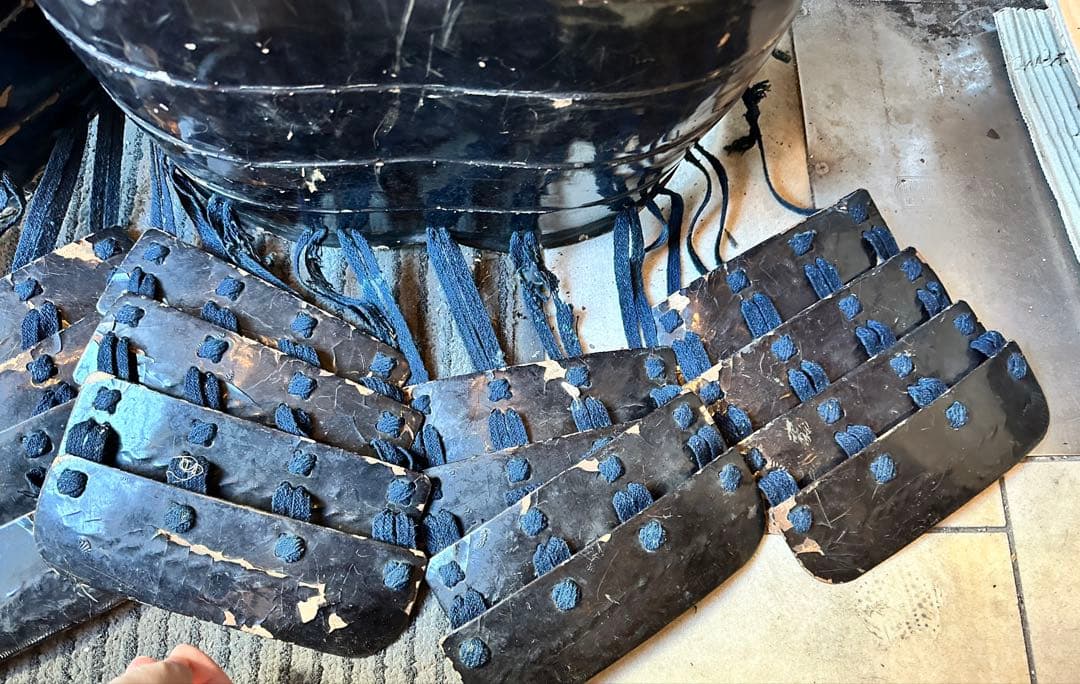 大坂陣着用胴 長窪伊賀守正成 等身大　江戸時代　戦国時代　甲冑　具足　火縄